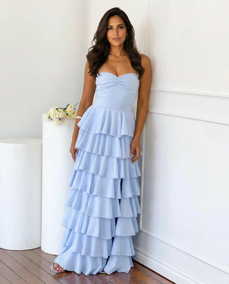 Georgie | Ruffle Maxi Dress