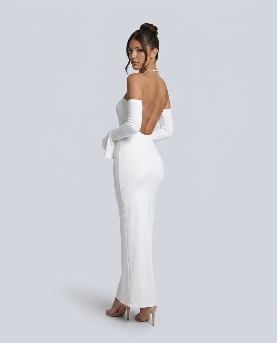 Catrina | Mermaid Strapless Maxi Dress