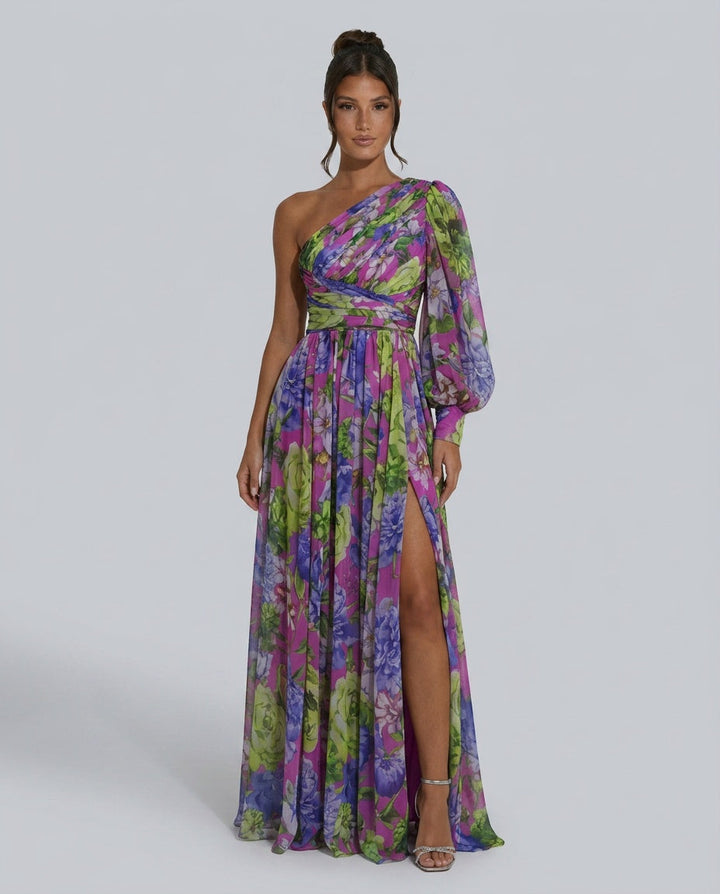 Camille | Flowy Off-Shoulder Summer Maxi Dress
