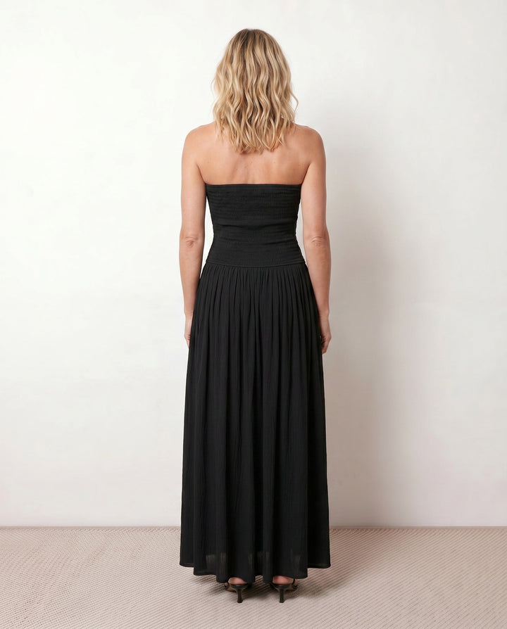 Zofia | Strapless A-Line Maxi Dress