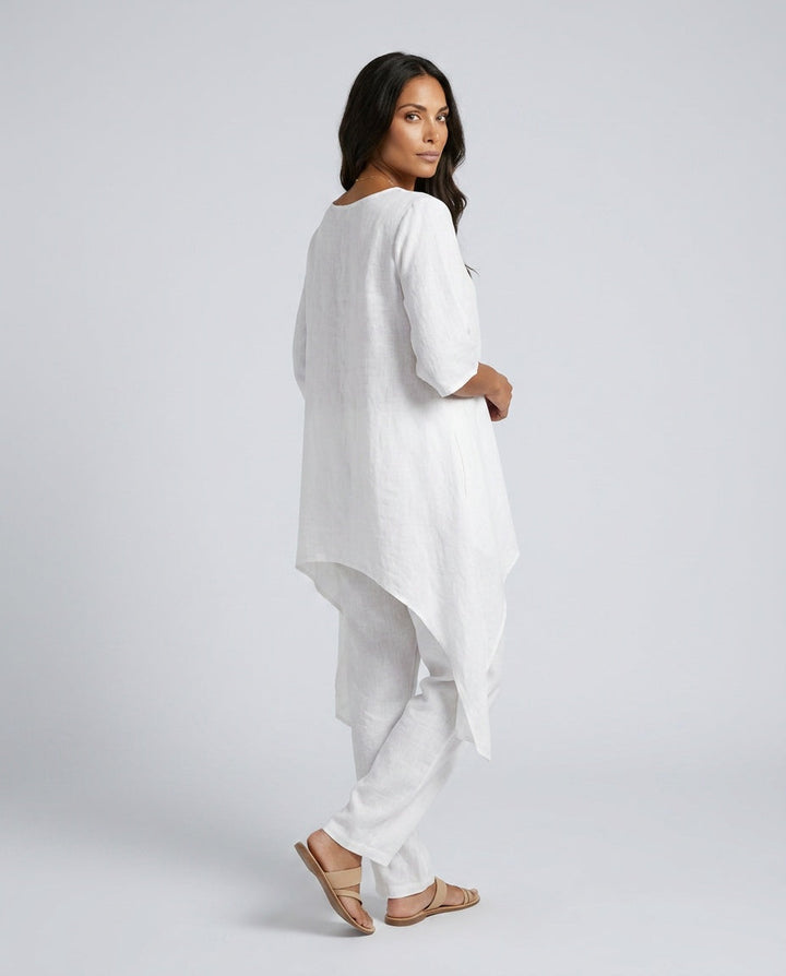 Soraya | Linen-Look Wide-Leg Co-ord Set