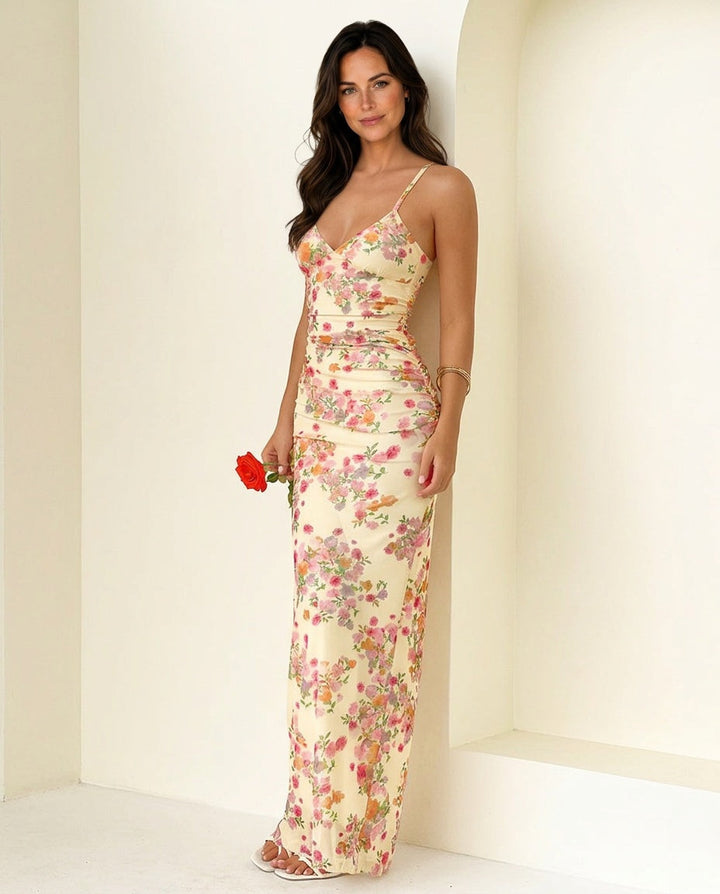 Sintra | Floral Wrap Maxi Dress