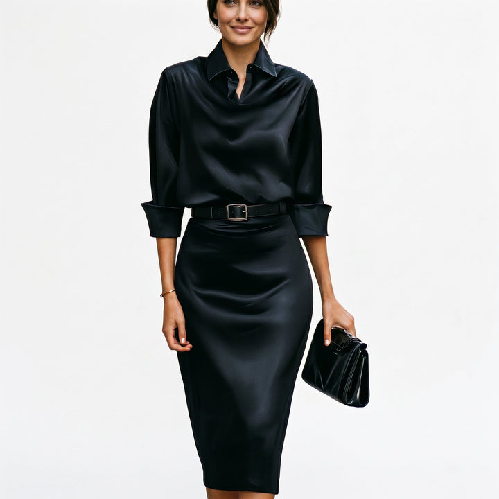 Dahlia | Cocktail Wedding Guest Midi Dress
