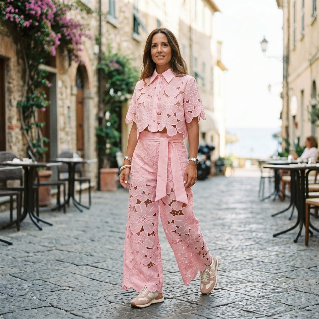 Camille | Boho Maxi Skirt Set