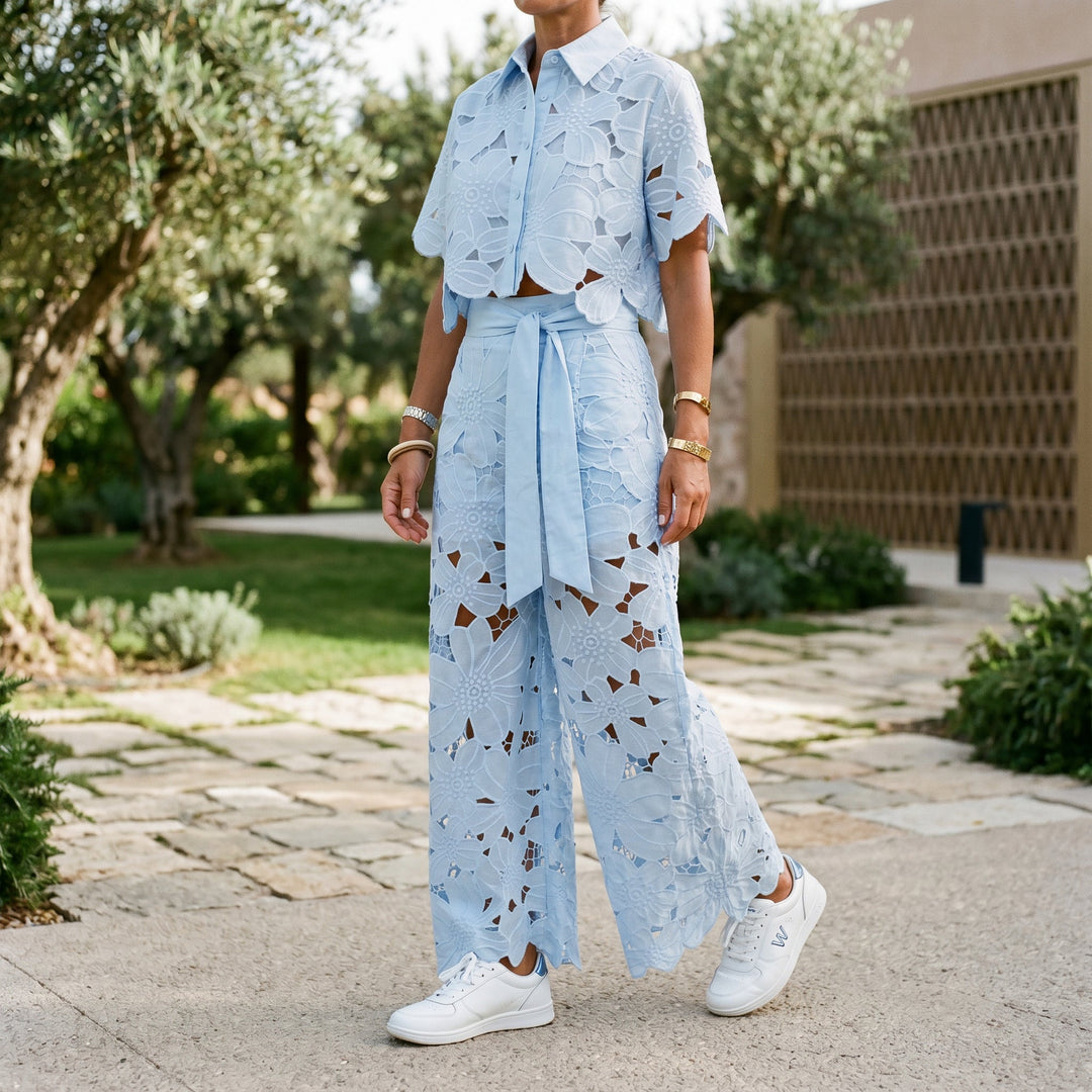 Camille | Boho Maxi Skirt Set