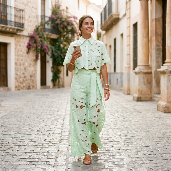 Camille | Boho Maxi Skirt Set
