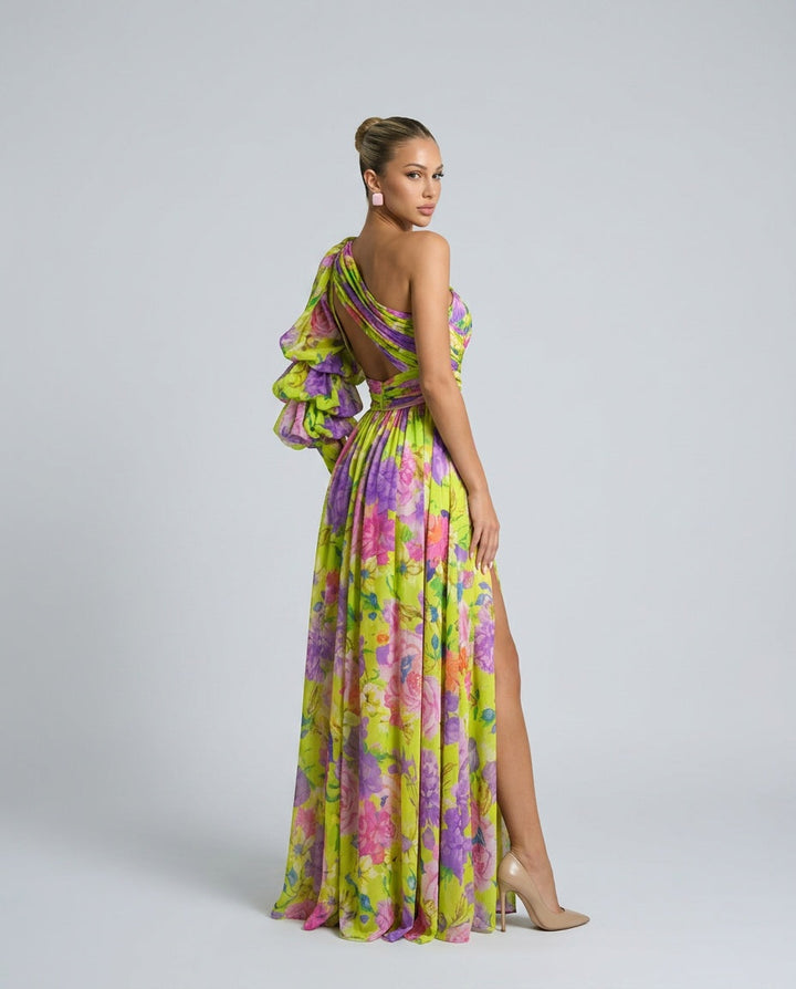 Camille | Flowy Off-Shoulder Summer Maxi Dress