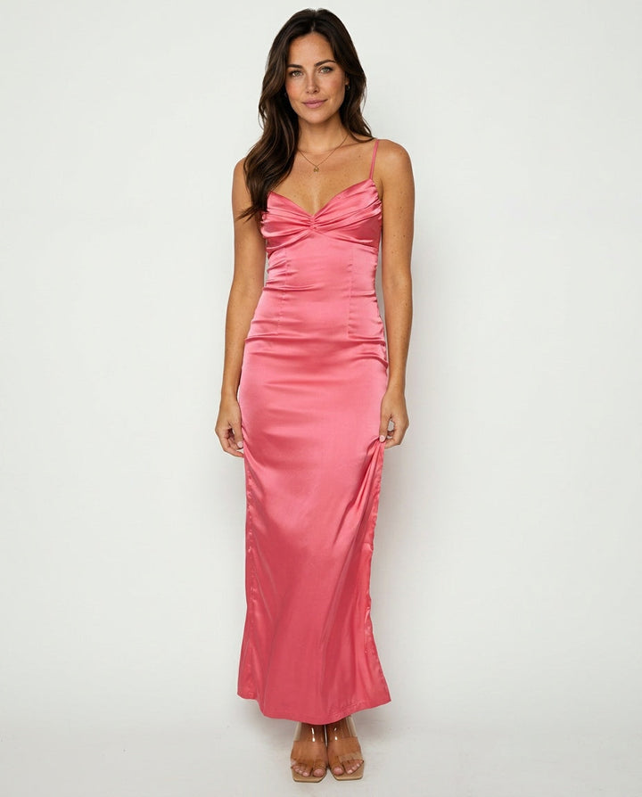 Honey | Floral Ruffle Maxi Dress