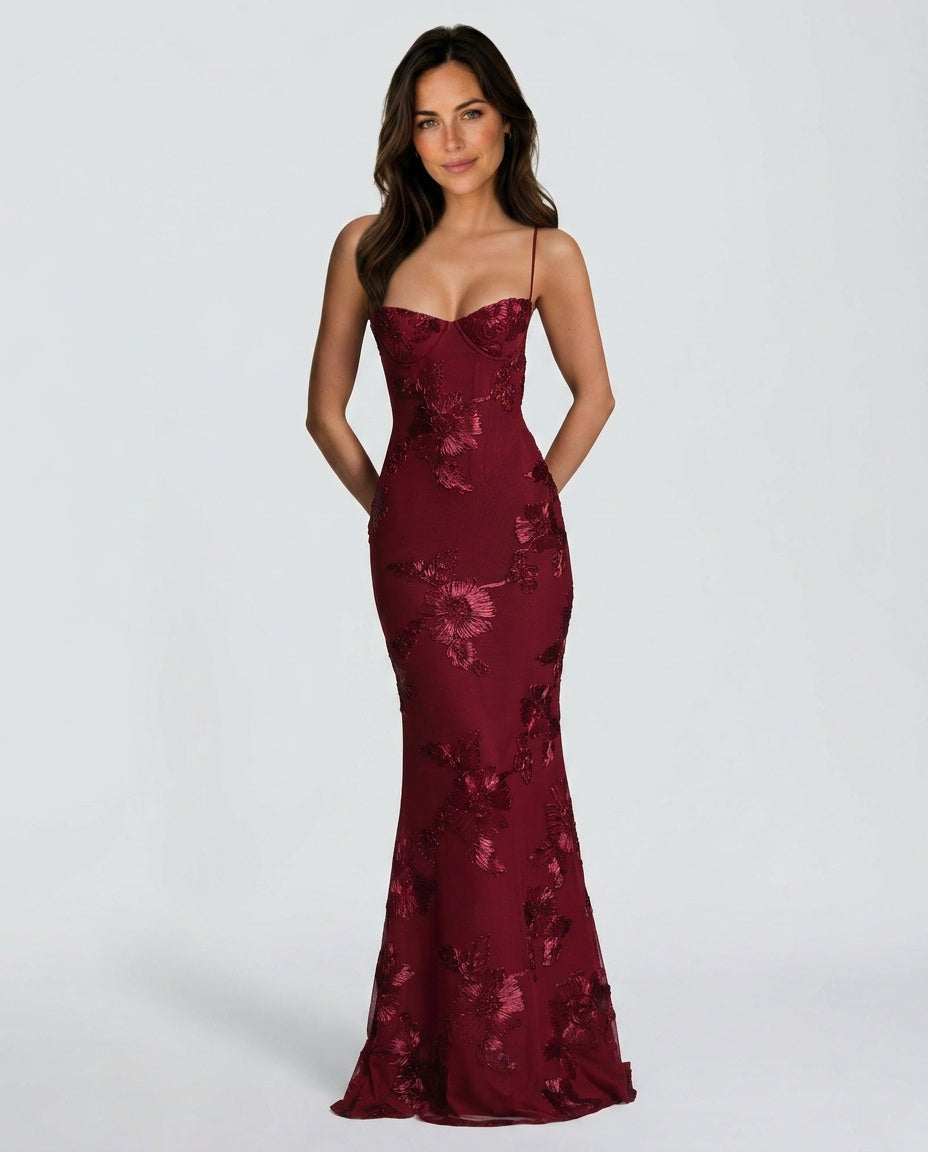 Nefertiti | Sleeveless Bodycon Maxi Dress