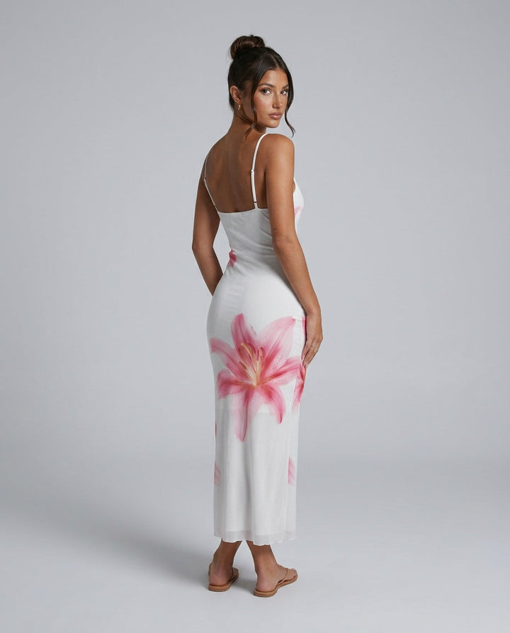 Wren | Spaghetti Strap Slip Maxi Dress