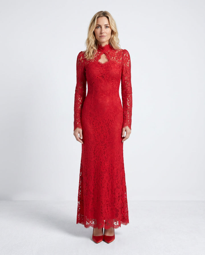 Kaia | Lace Mermaid Maxi Dress