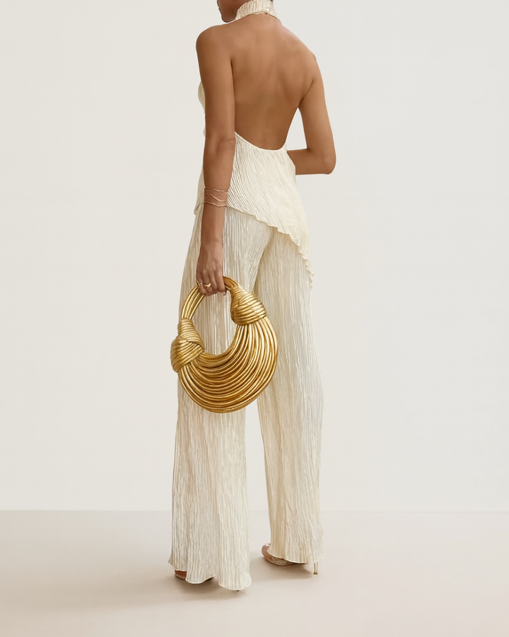 Mara | Pleated Two-Piece Set