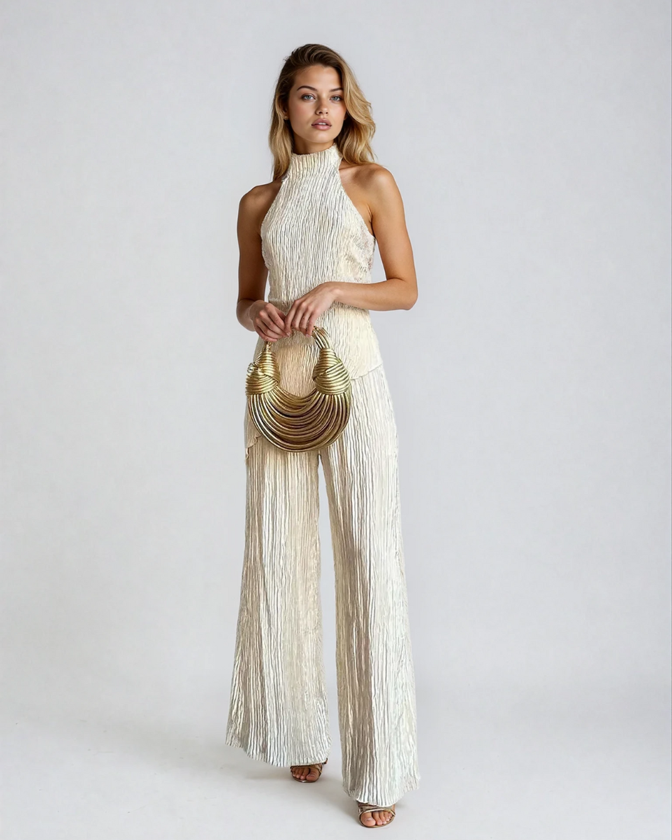 Mara | Pleated Two-Piece Set