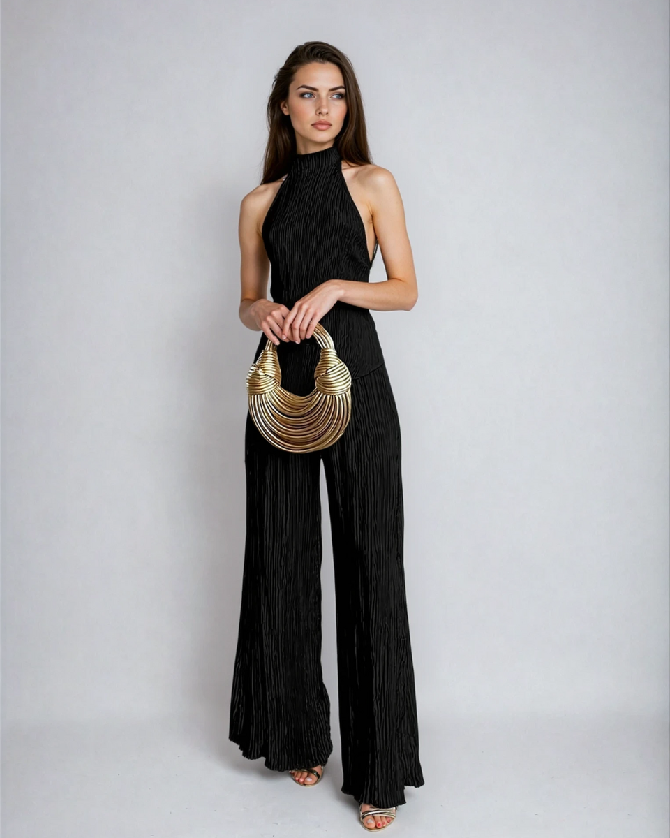 Mara | Pleated Two-Piece Set