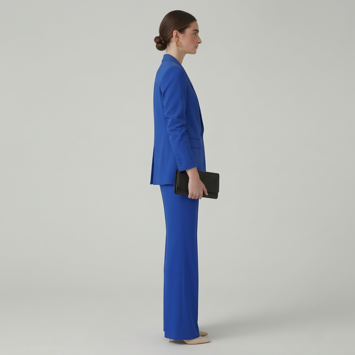 Noor | Structured Blazer &amp; Straight-Leg Trouser Set