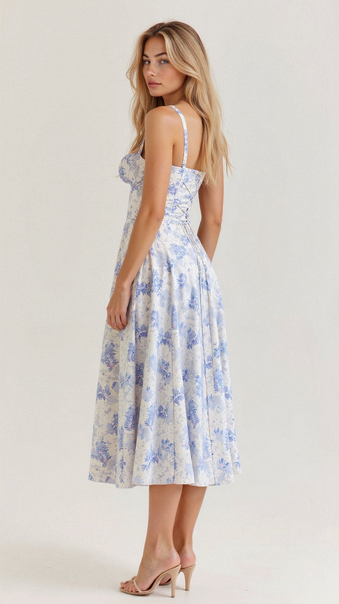 Kiana | Fitted Midi Dress with Defined Waist