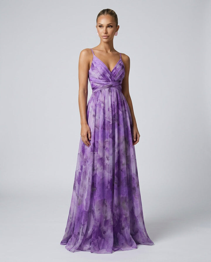 Floraya | Floral Print Maxi Dress