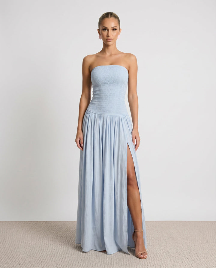 Zofia | Strapless A-Line Maxi Dress