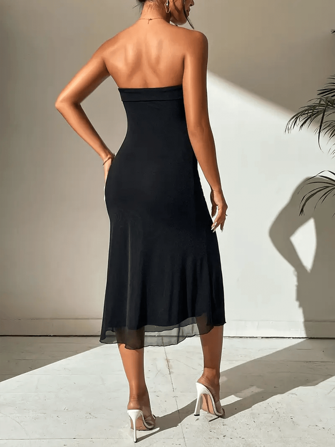 Petra | Off-Shoulder Bodycon Midi
