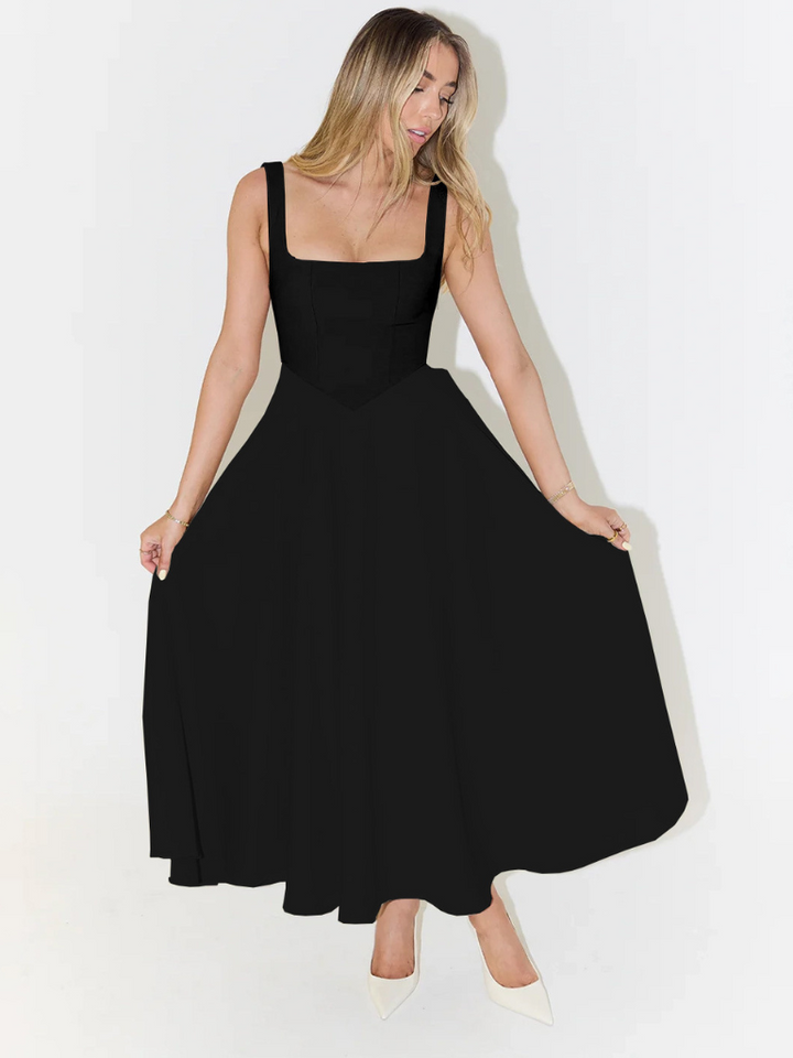 Scarlett Grace | Elegant Midi Dress