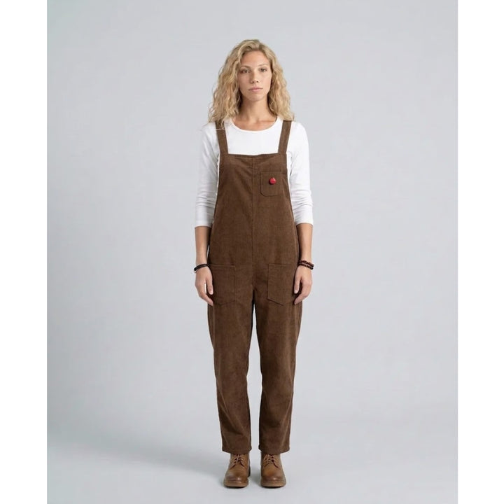 Ora | Corduroy Jumpsuit with Adjustable Straps