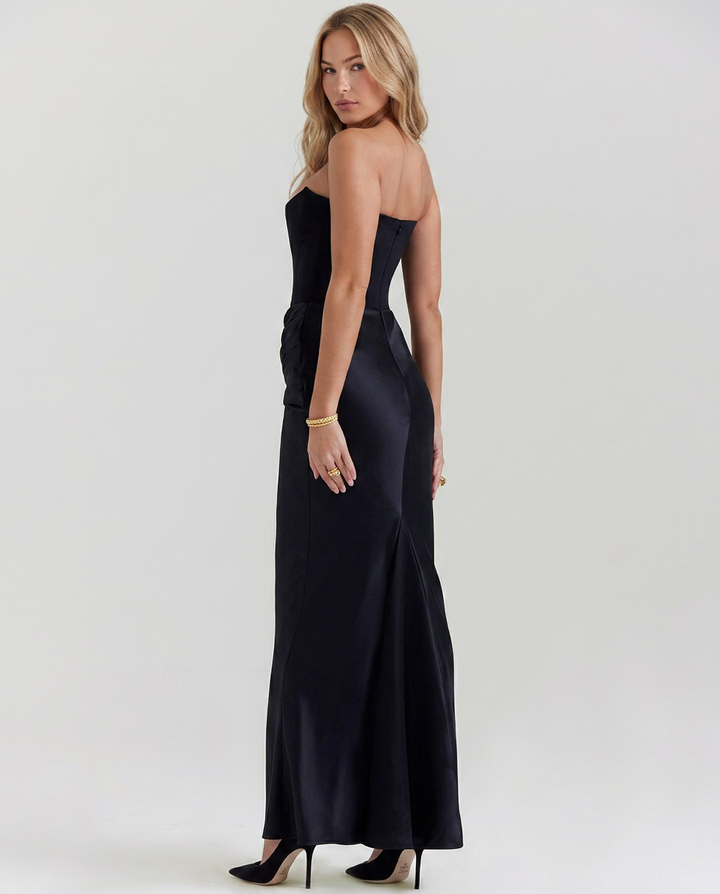 Opal | Strapless Corset Maxi Dress