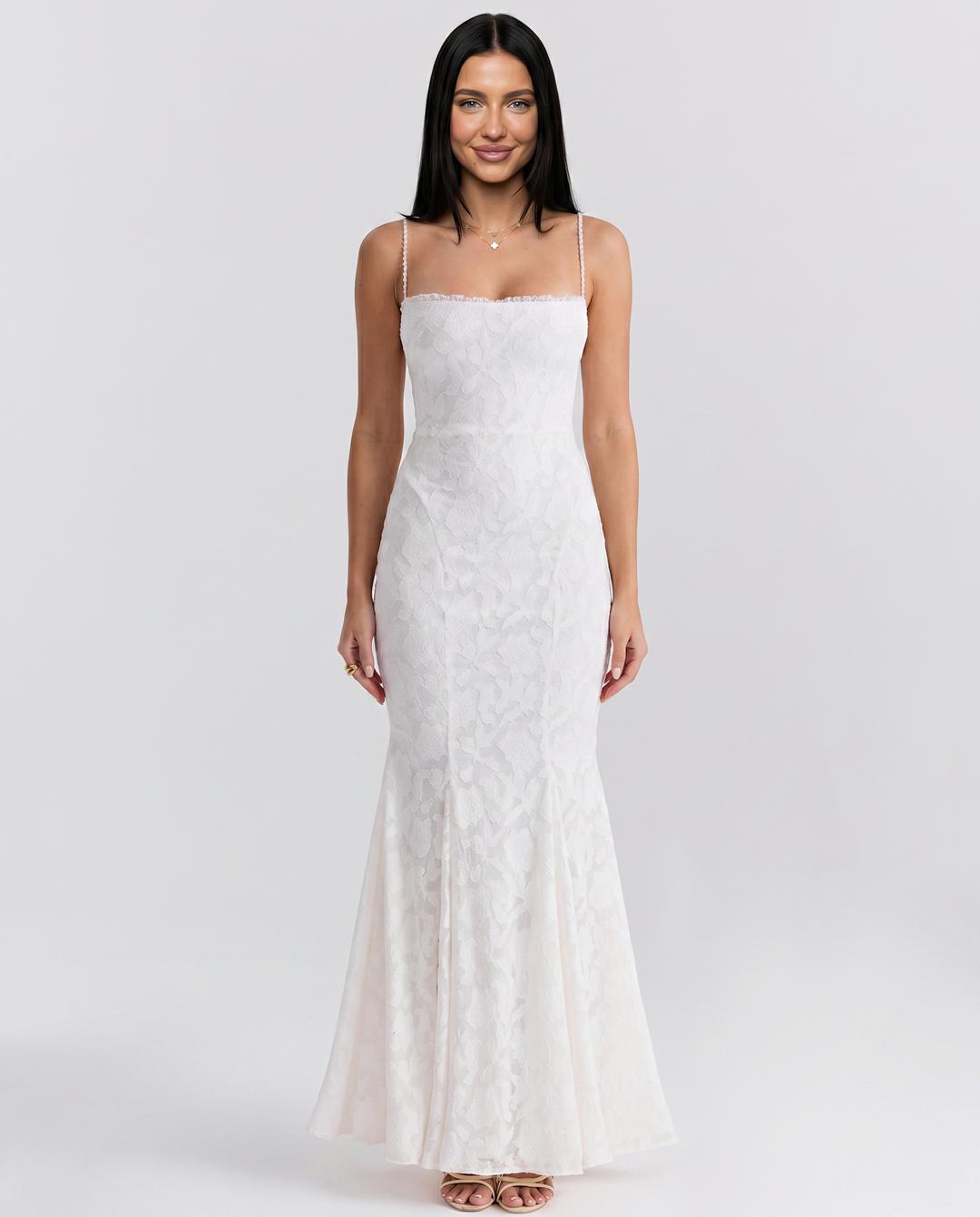 Krista | Maxi Dress with Lace-Up Back