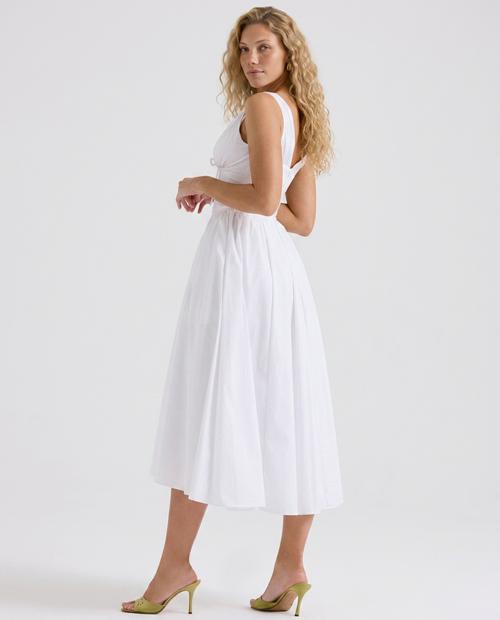 Neva | Corset Sundress with V-Neckline