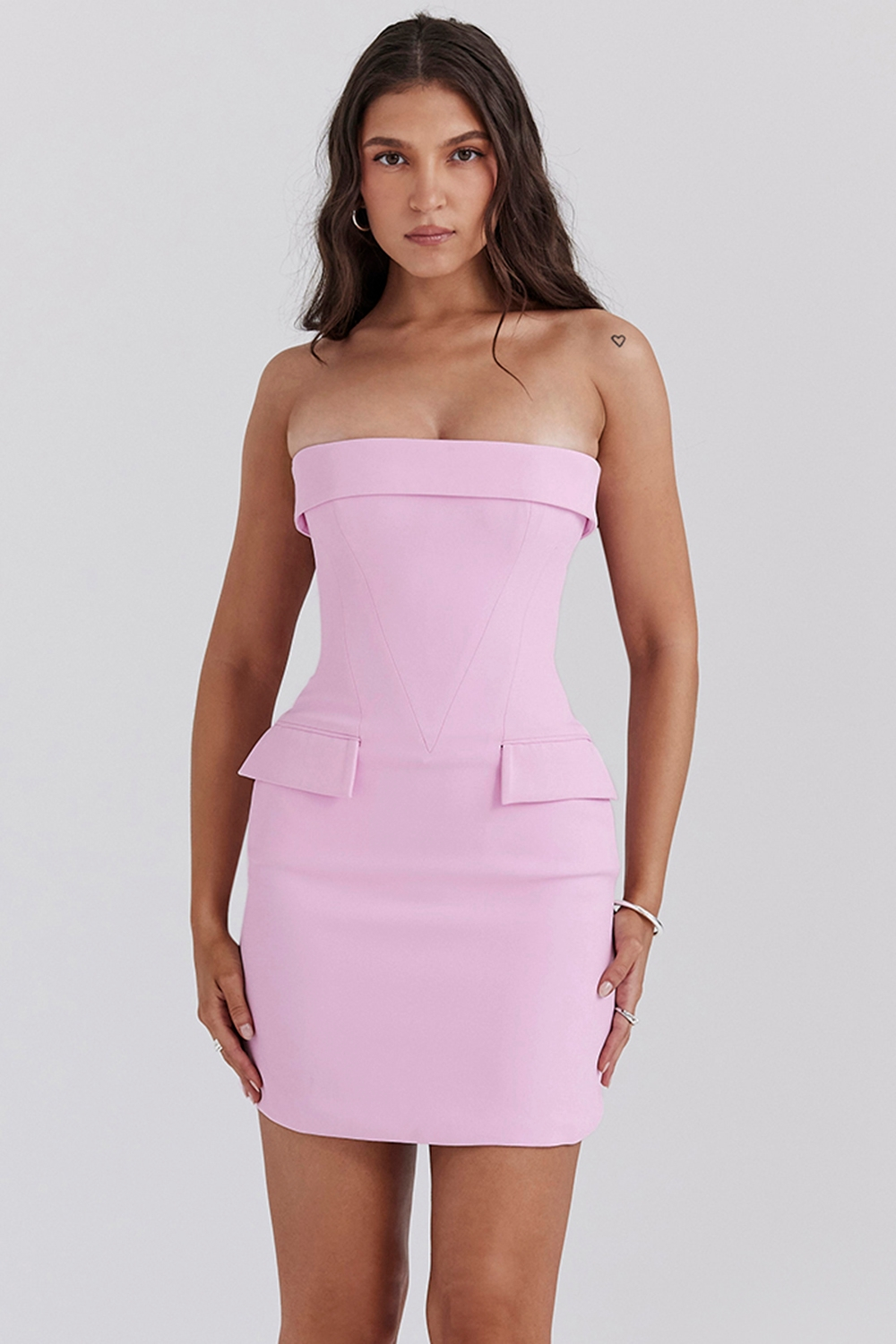 Tara | Strapless Mini Dress