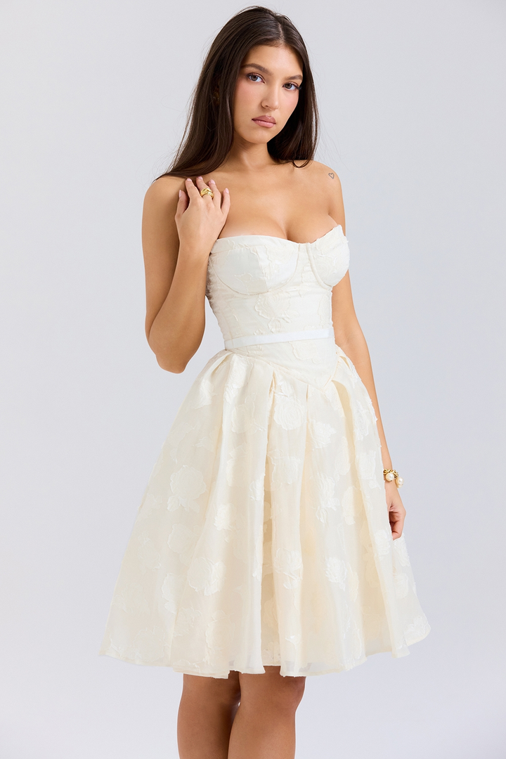 Christy | Strapless Mini Dress
