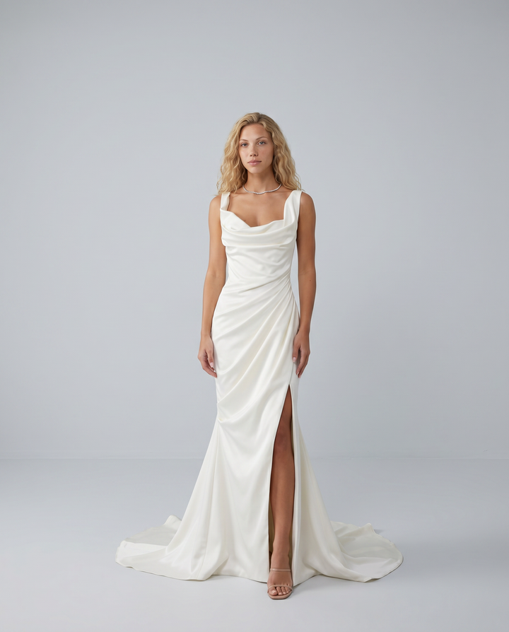 Hollie | Draped Corset Bridal Gown