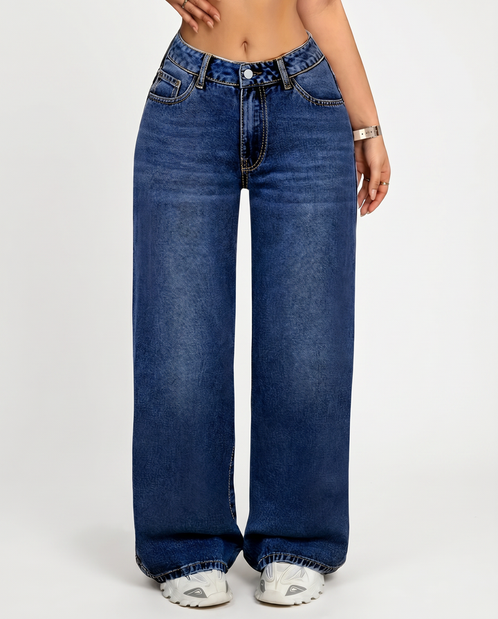 Lorrie | Straight-Leg Wide Jeans