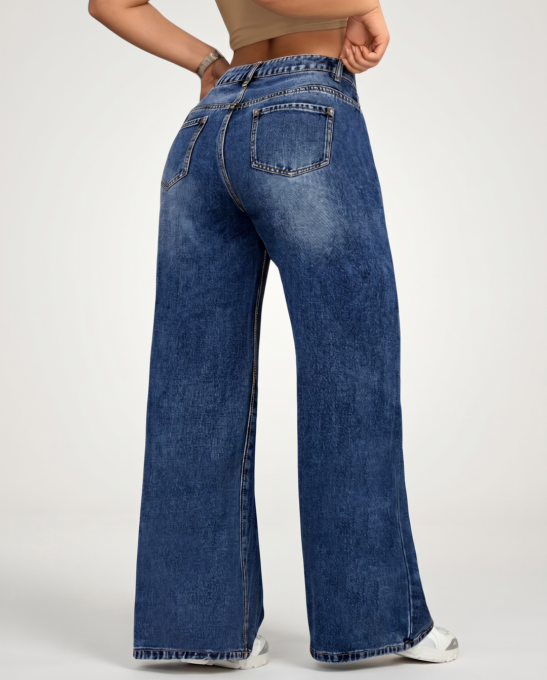 Lorrie | Straight-Leg Wide Jeans