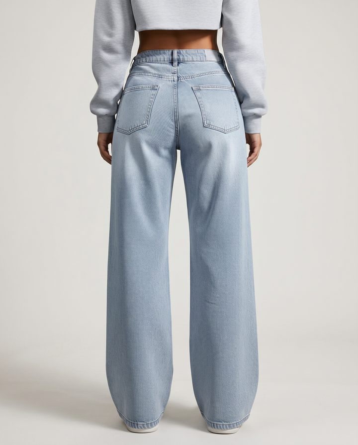 Lillie | Wide-Leg Jeans with Long Hem