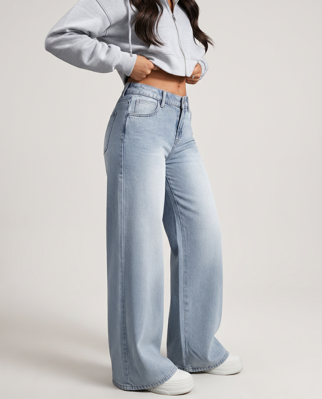 Lillie | Wide-Leg Jeans with Long Hem