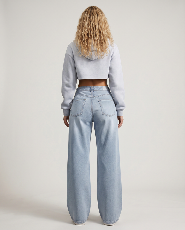 Lillie | Wide-Leg Jeans with Long Hem