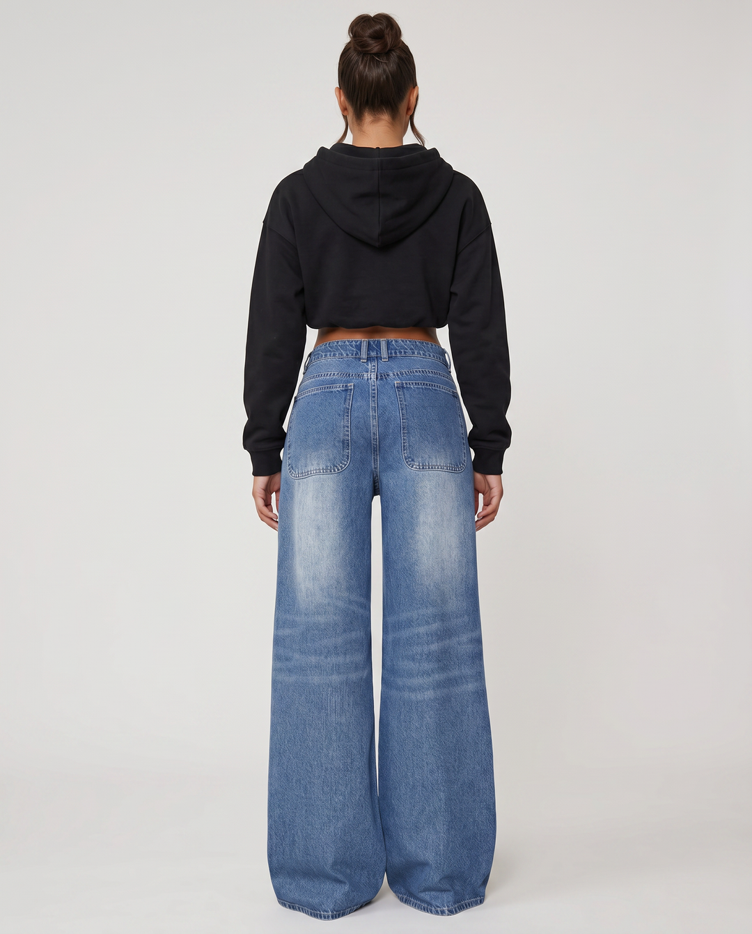 Gail | Wide-Leg Jeans with Front Pockets