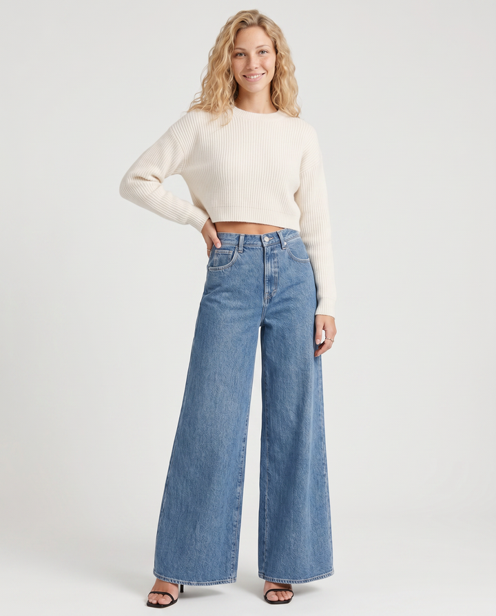 Sylvia | Wide-Leg Jeans with High Waist