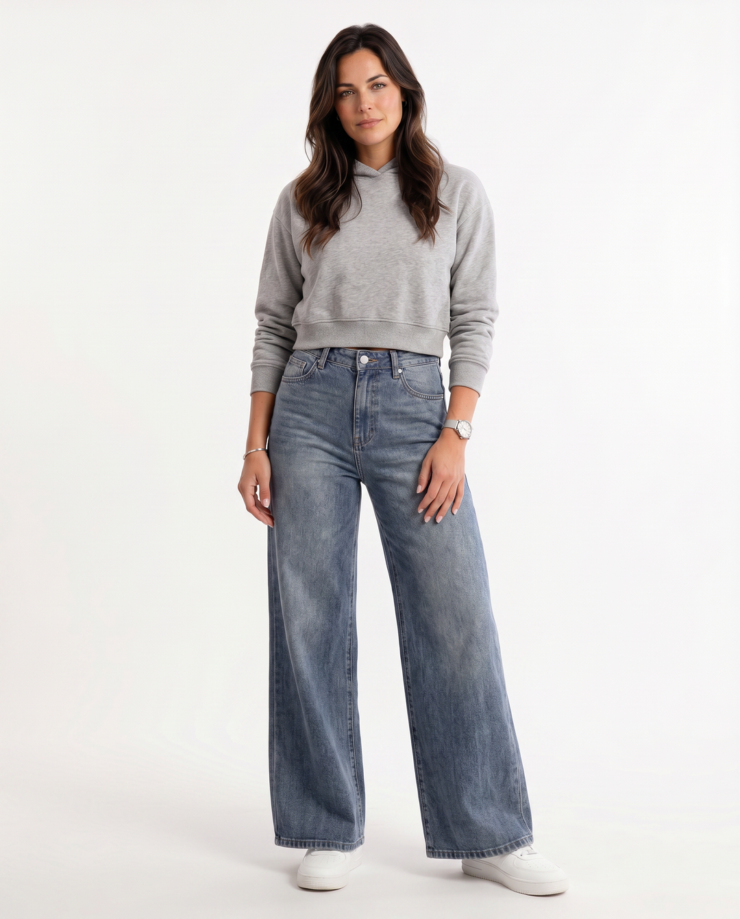 Lessie | Wide-Leg Jeans with Drawstring Waist