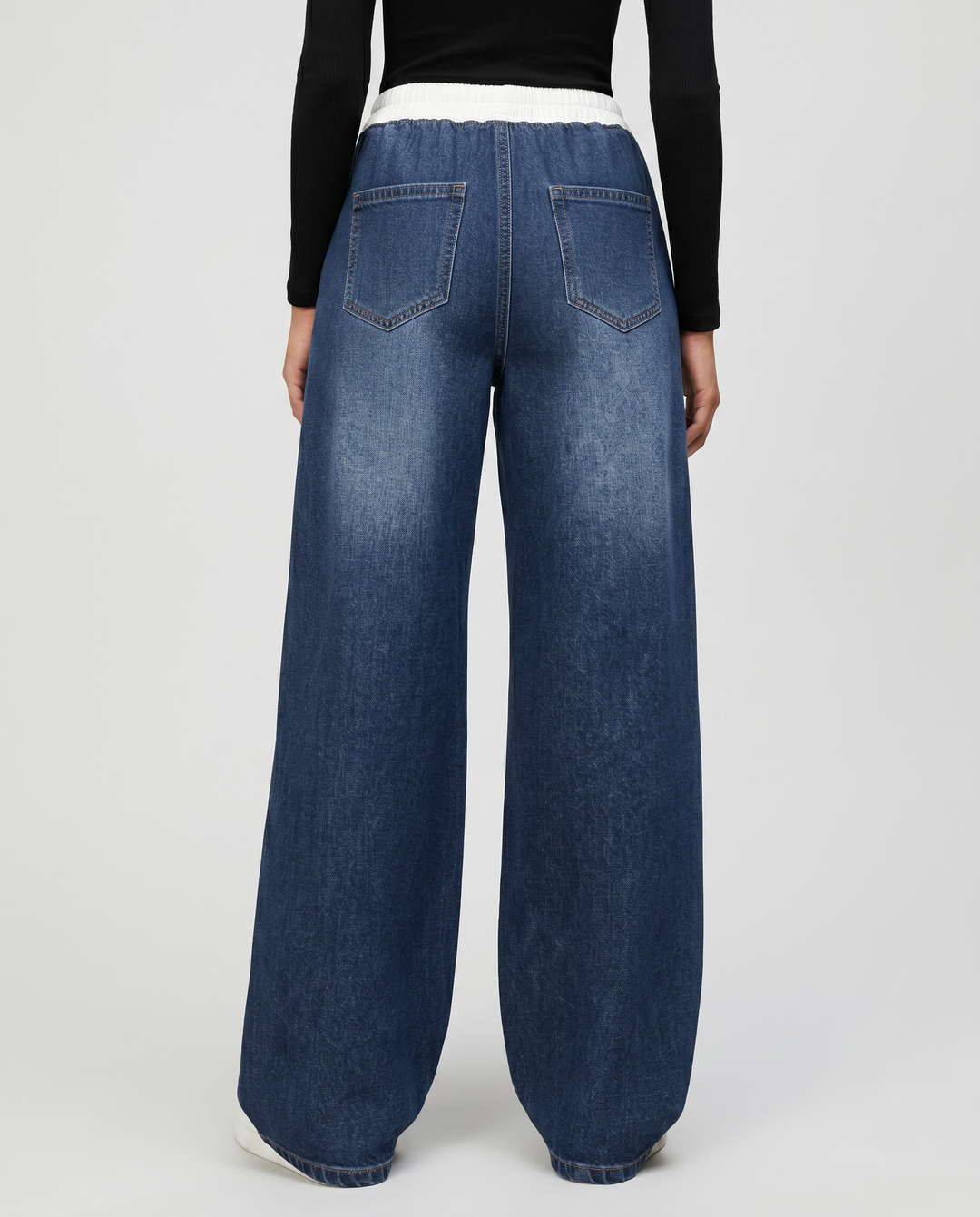 Rhea | Wide-Leg Jeans with Drawstring Waist
