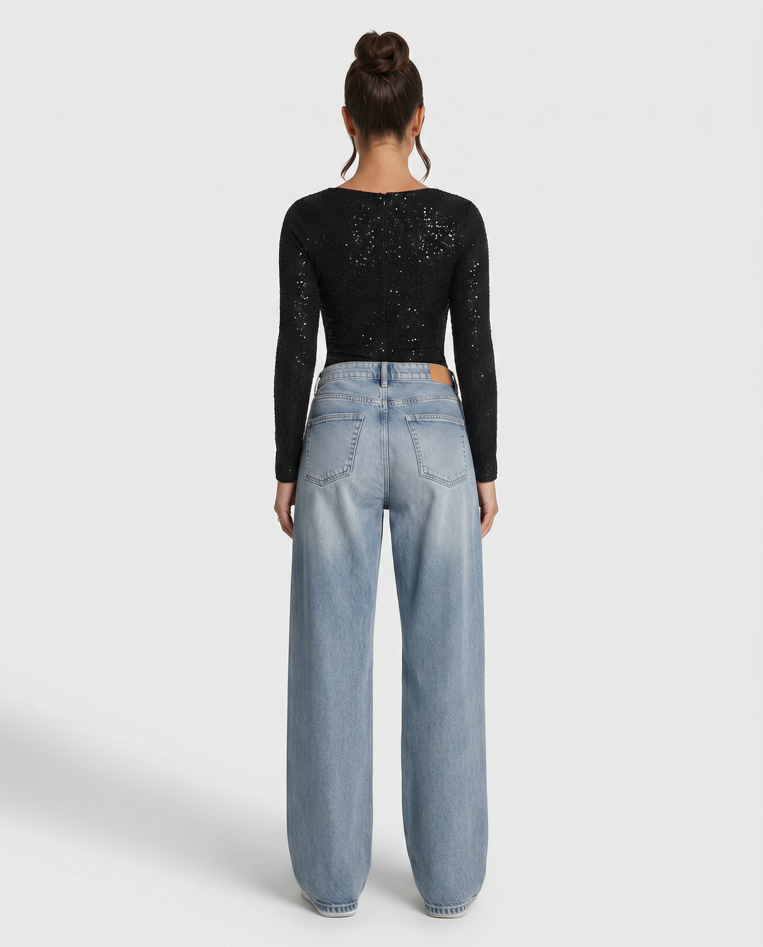 Bettye | Wide-Leg Jeans with Long Hem