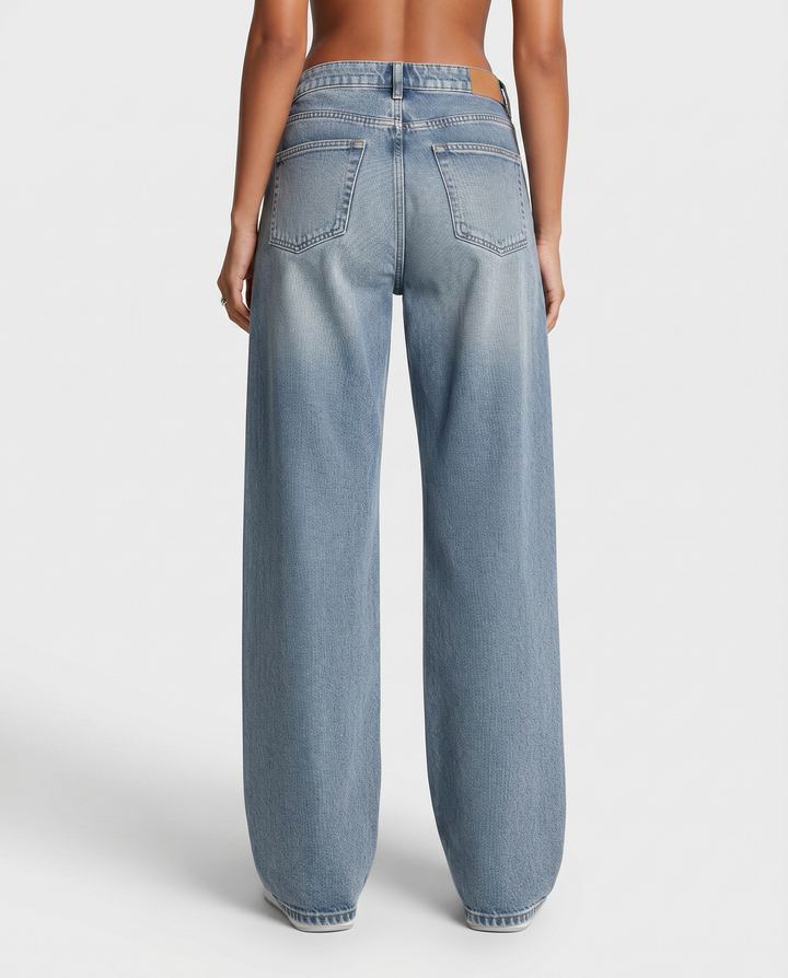 Bettye | Wide-Leg Jeans with Long Hem