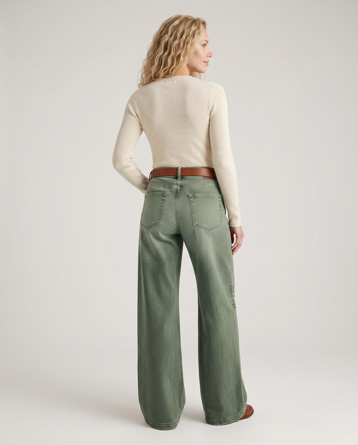 Janet | Wide-Leg Jeans with High-Rise Waist