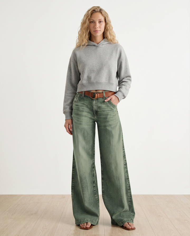 Janet | Wide-Leg Jeans with High-Rise Waist