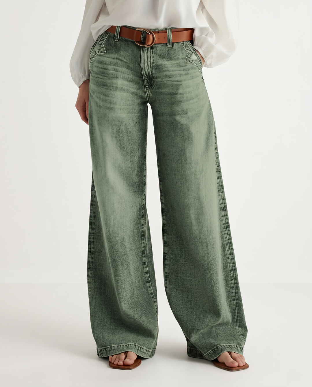 Janet | Wide-Leg Jeans with High-Rise Waist