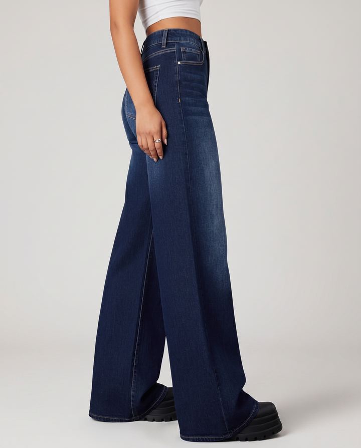 Leona | Wide-Leg Jeans with Mid Rise