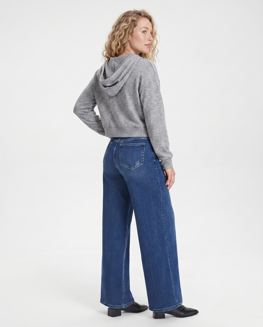 Alberta | Wide-Leg Jeans with Mid Waist