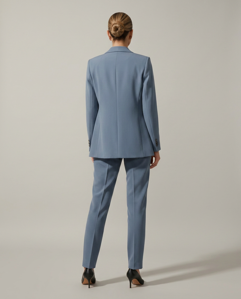 Luella | Blazer Set with Straight-Leg Trousers