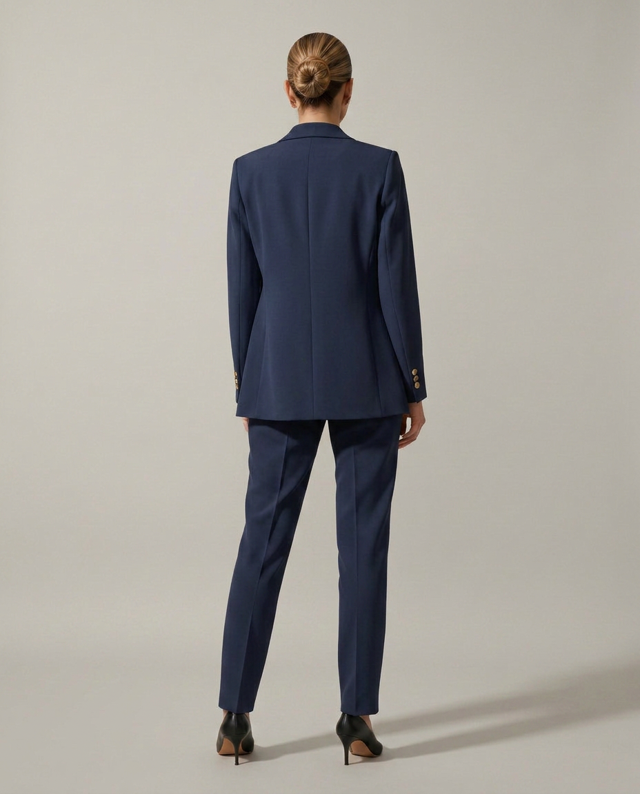 Luella | Blazer Set with Straight-Leg Trousers