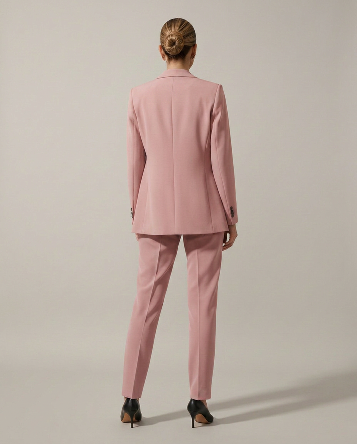 Luella | Blazer Set with Straight-Leg Trousers